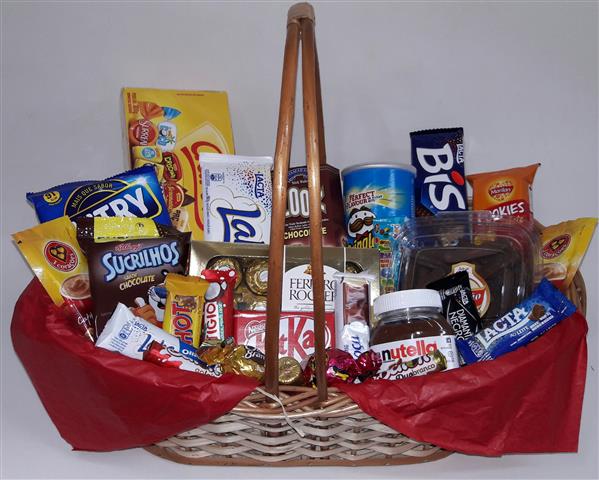 Cesta Vime Choco-Choco